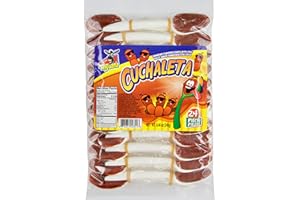 DEL RIO BRAND Cuchaleta - Tamarind Flavored Spoon Candy With Chili: Cucharitas de Sabor Tamarindo Con Chile