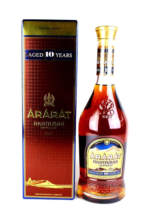 Cognac Ararat Akhtamar 10 Años 50 cl Amazon.es Alimentación y bebidas