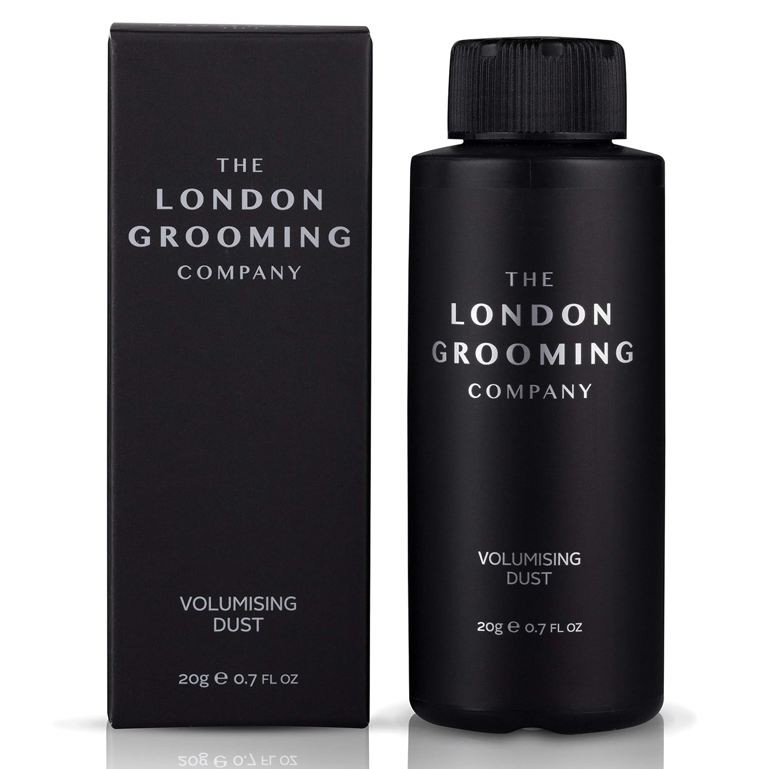 The London Grooming Company Volumizing Matte Styling Texturizing Hair Powder for Men, 0.7oz (20gm) Shaker Bottle: Beauty