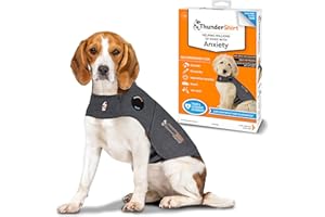 Thundershirt TH00116 Dog Anxiety Treatment Wrap, Medium, Heather Grey