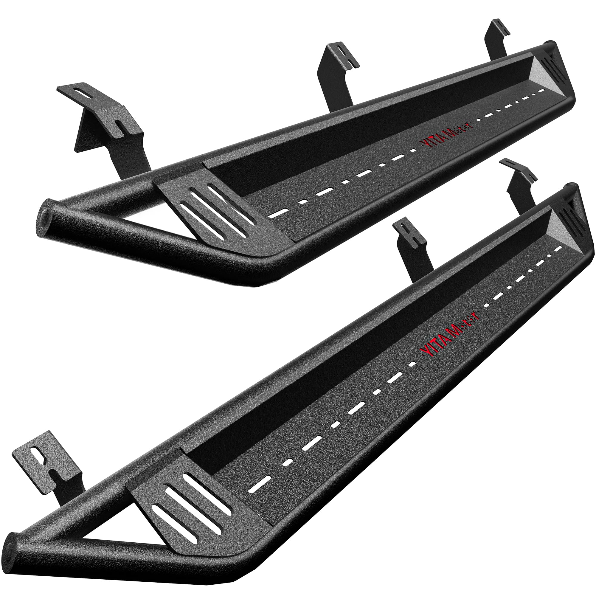 Photo 1 of ** NEW** YITAMOTOR Running Boards, Drop Side Steps Compatible with 2005-2023 Toyota Tacoma Double Cab, Black Powder Coated Off-Road Nerf Bars, Tacoma Running Boards Double Cab