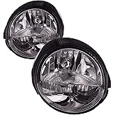 PERDE Headlights Set w/Performance Lens Compatible with 2003-2005 Ford Thunderbird