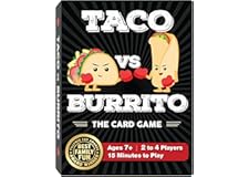 Taco vs Burrito - The Strategic Family Friendly Card Game Created by a 7 Year Old - Perfect for Boys, Girls, Kids, Families &