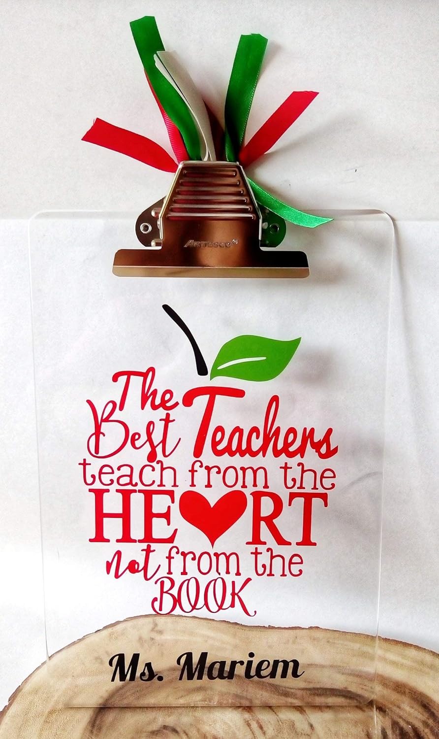 Amazon.com: Personalized Teacher's"Best Teacher Teach from the Heart
