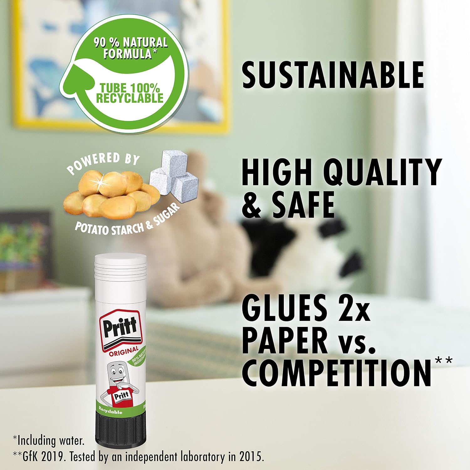 Pritt Glue Stick, Safe & Child-Friendly Craft Glue for Arts & Crafts Activities - Image 5