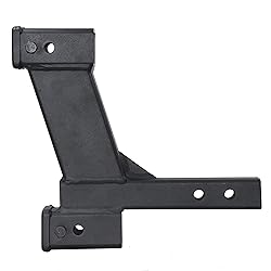TOPTOW Trailer Dual Hitch Extender Adapter with