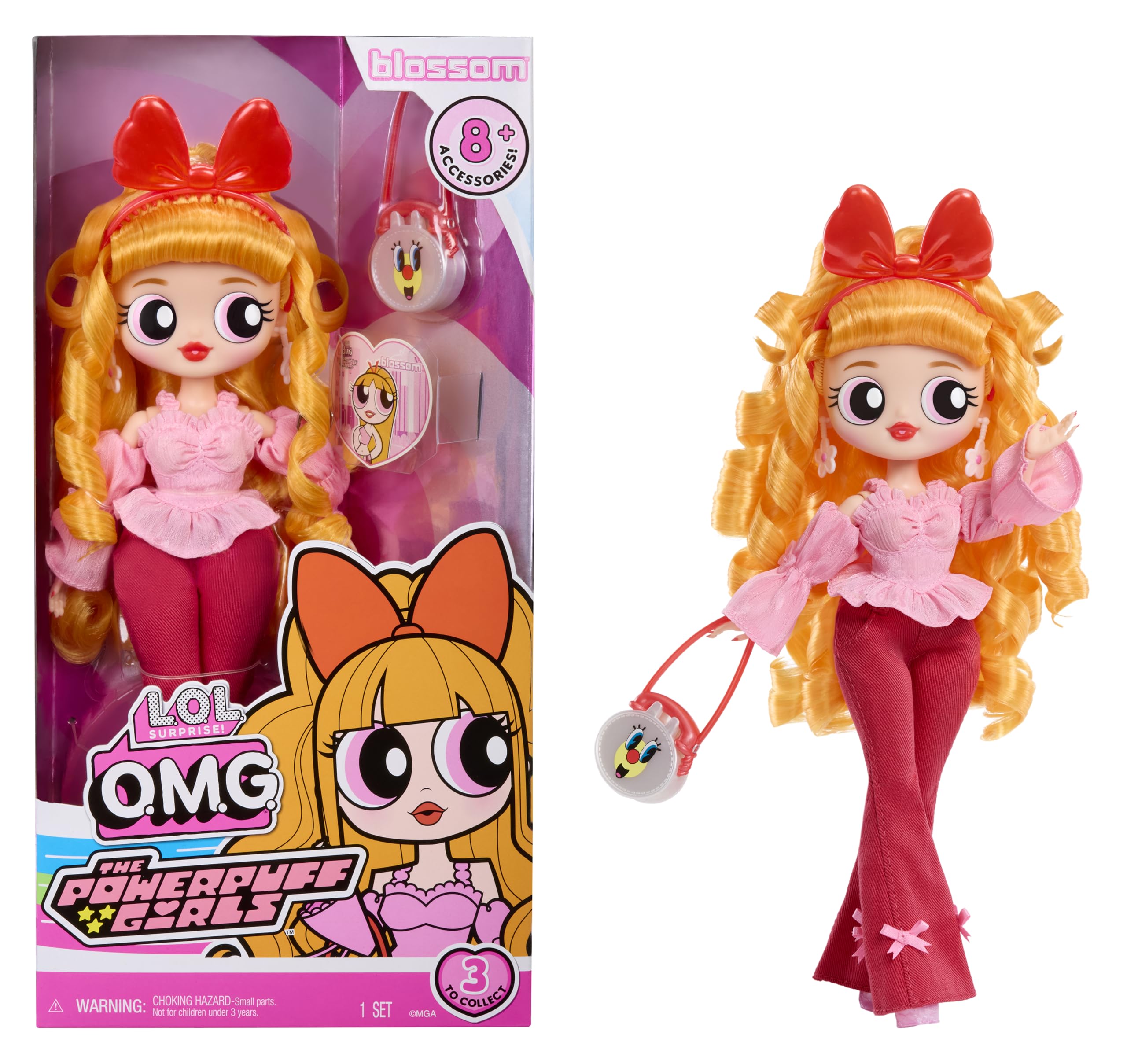 LOL Surprise OMG The Powerpuff Girls Doll - Blossom