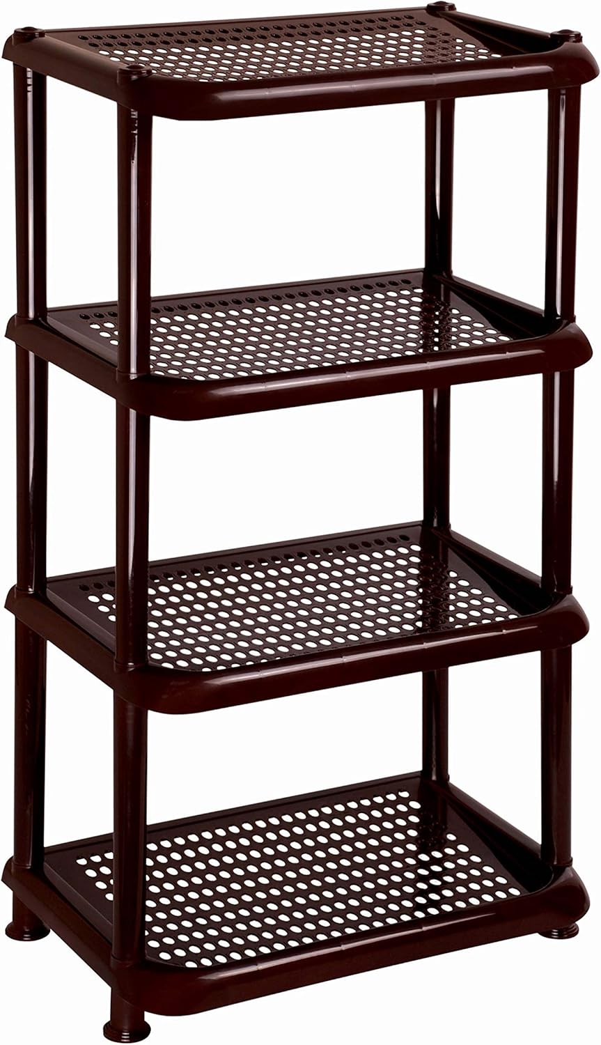 Mintra Home Light Duty Plastic Storage Racks (Rectangular