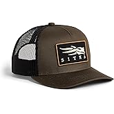 SITKA Icon Patch Hi Pro Trucker Hat - Adjustable Outdoor Snap Back Hat for Men