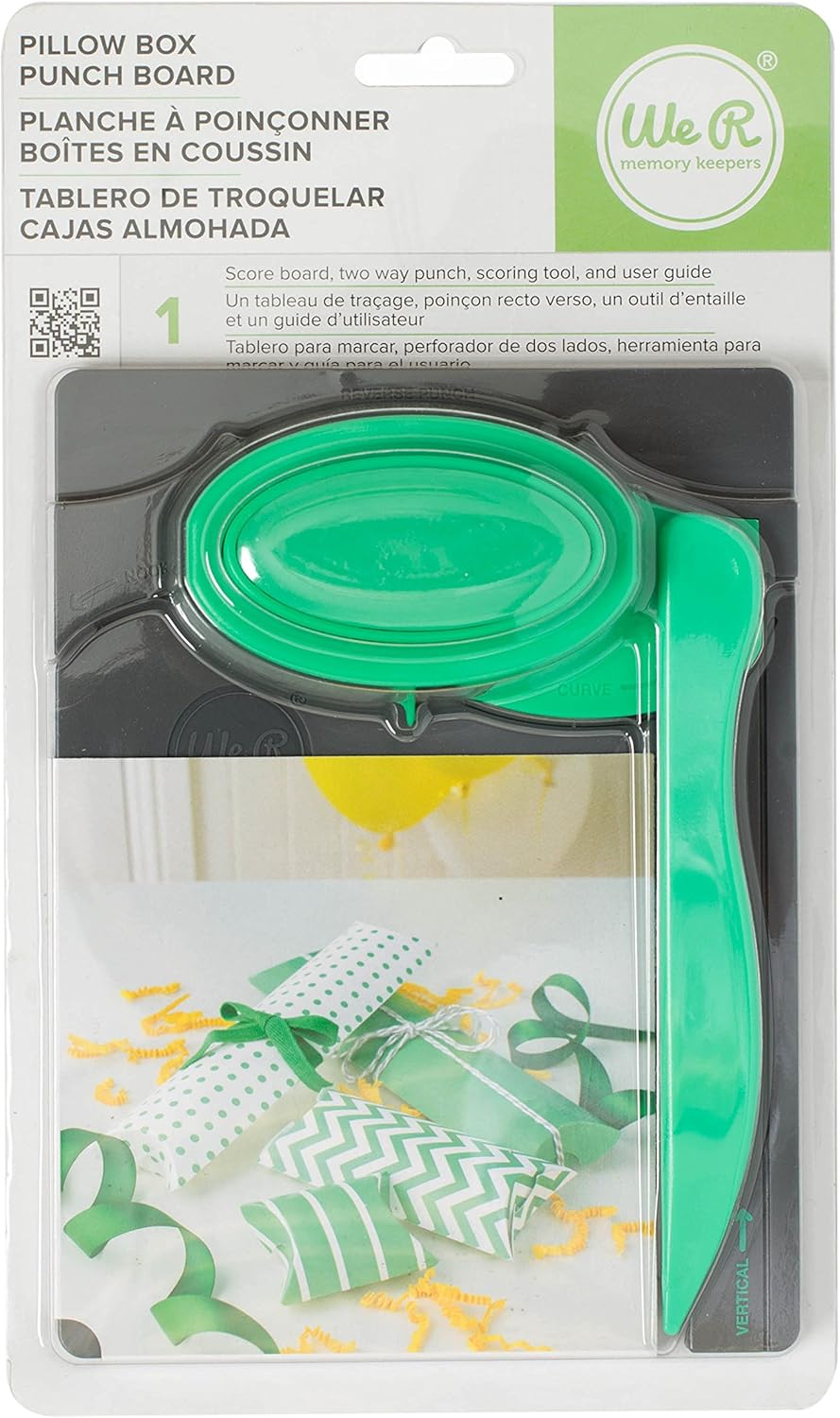We R Memory Keepers Base para Cajas Pillow Box Punch Board, Multicolor: Amazon.es: Hogar