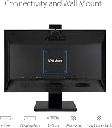ASUS BE24EQK 23.8" Full HD IPS Frameless Business Monitor Webcam Mic Array view 6