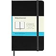 Moleskine Classic Collection Hard Cover Notebook, 1-Subject, Dotted Rule, Black Cover, 5.5 x 3.5 Sheets