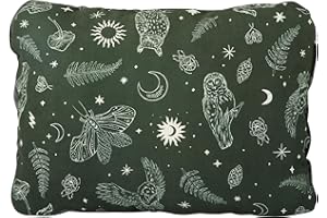 Therm-a-Rest Compressible Cinch Camping and Backpacking Pillow, Large - 16 x 23 Inch, Woodland