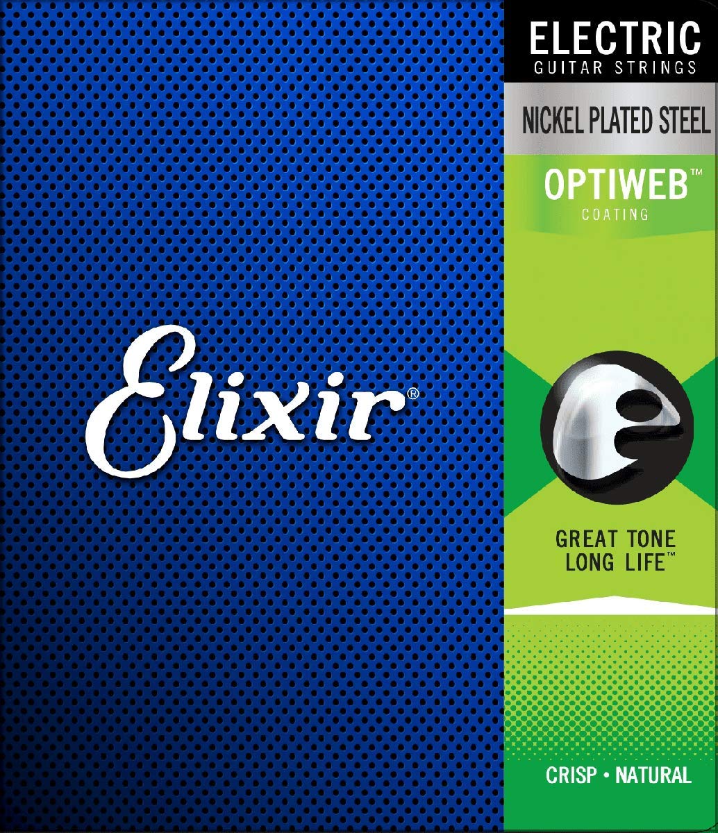 Elixir® Strings Electric Guitar Single String with OPTIWEB® Coating (.042)