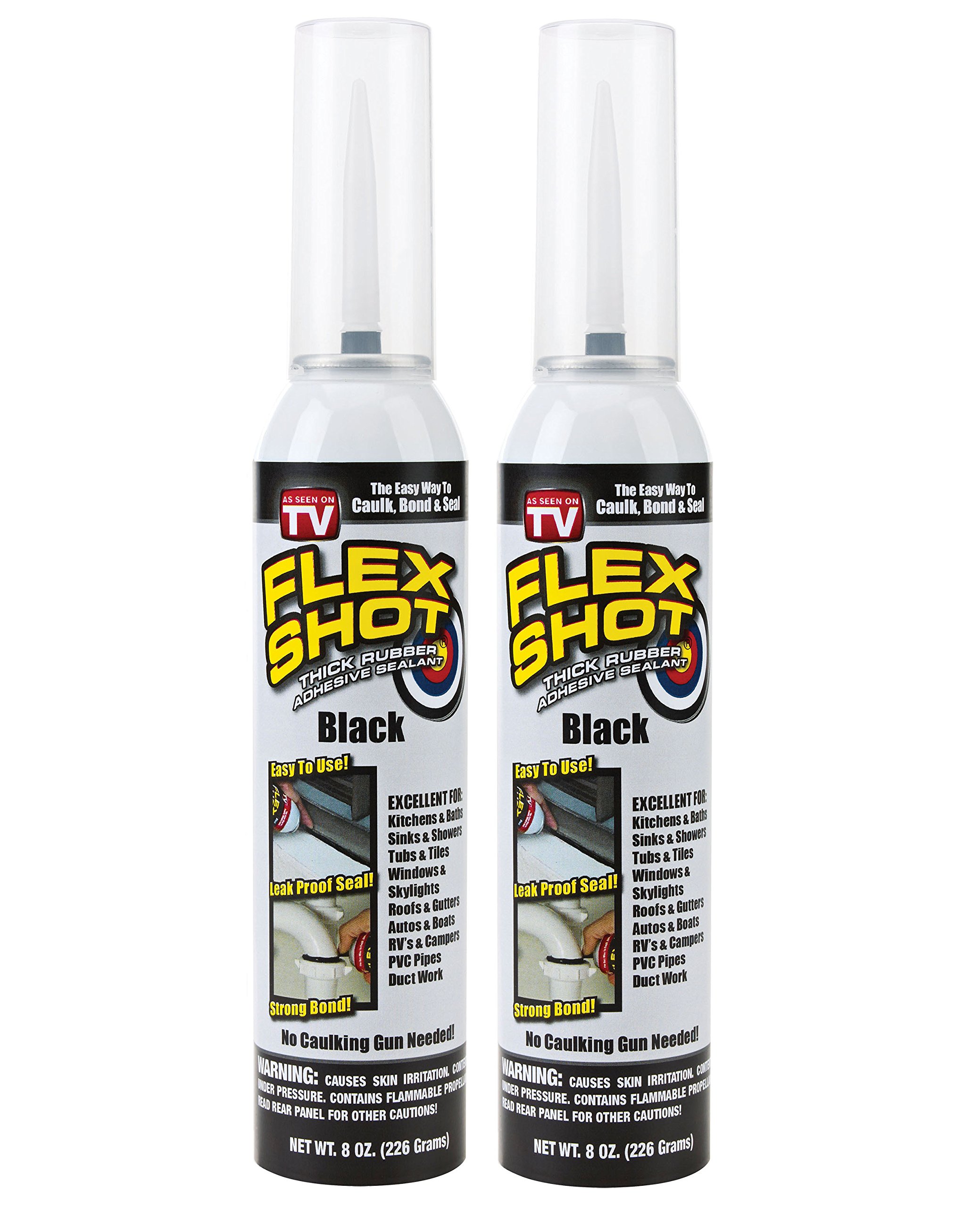 Flex Shot Black 2 Cans 855647003378 eBay