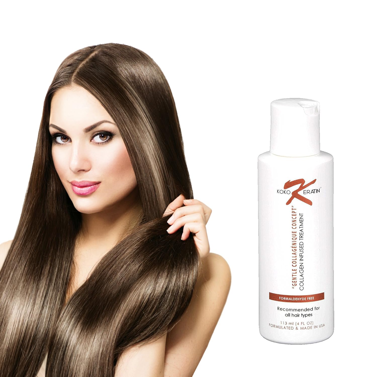 Organic Collagen Infused Keratin Treatment Formaldehyde Free Reduces Frizz Adds Volume And Restores Texture 4 Oz #types #of #keratin #hair #treatment Organic Collagen Infused Keratin Treatment Formaldehyde Free Reduces Frizz Adds Volume And Restores Texture 4 Oz
