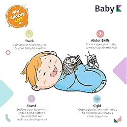 BABY K Baby Rattle Socks & Wrist Toys