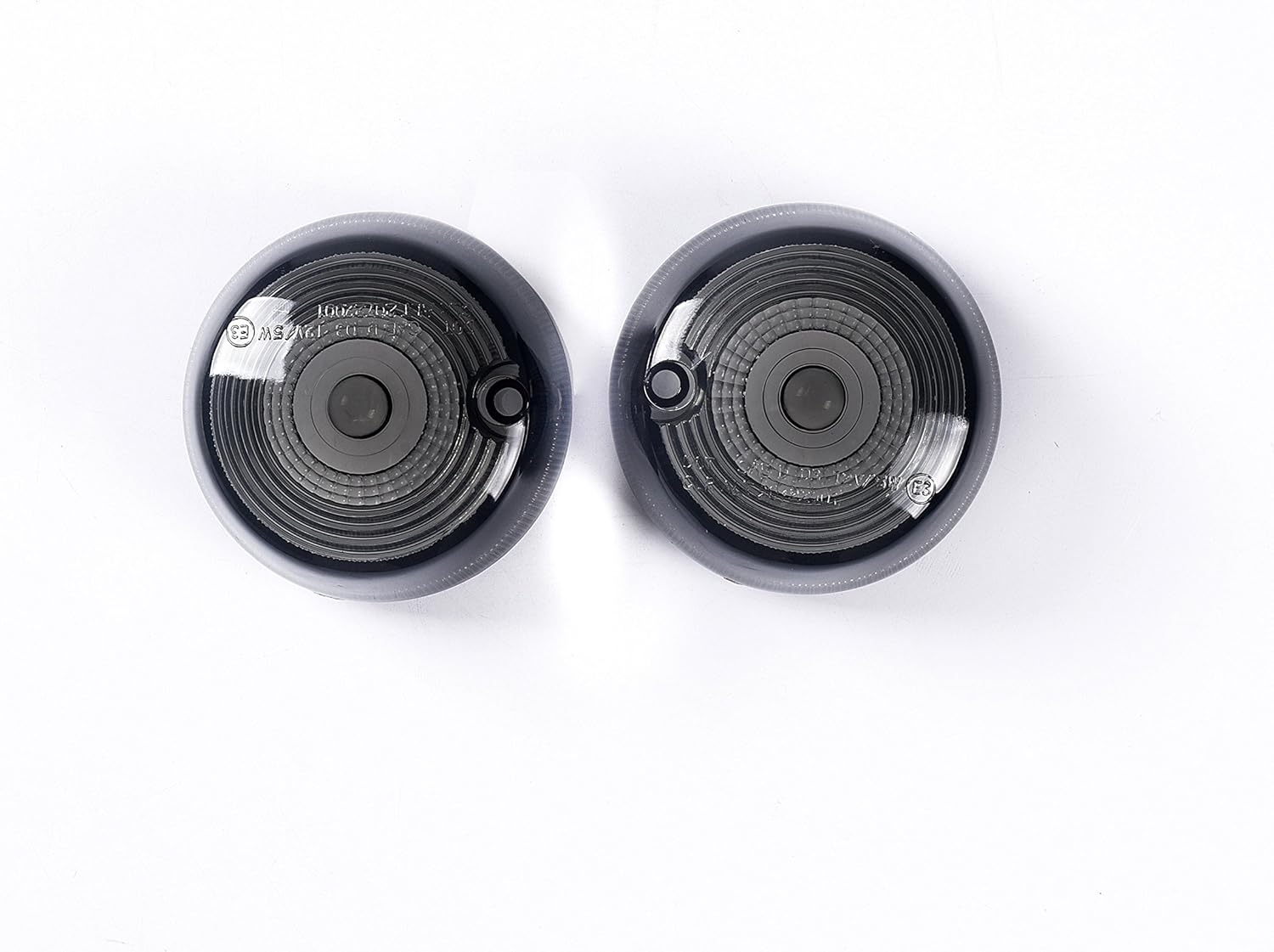 Topzone Lighting Smoked Motorcycle Indicators Turn Signal