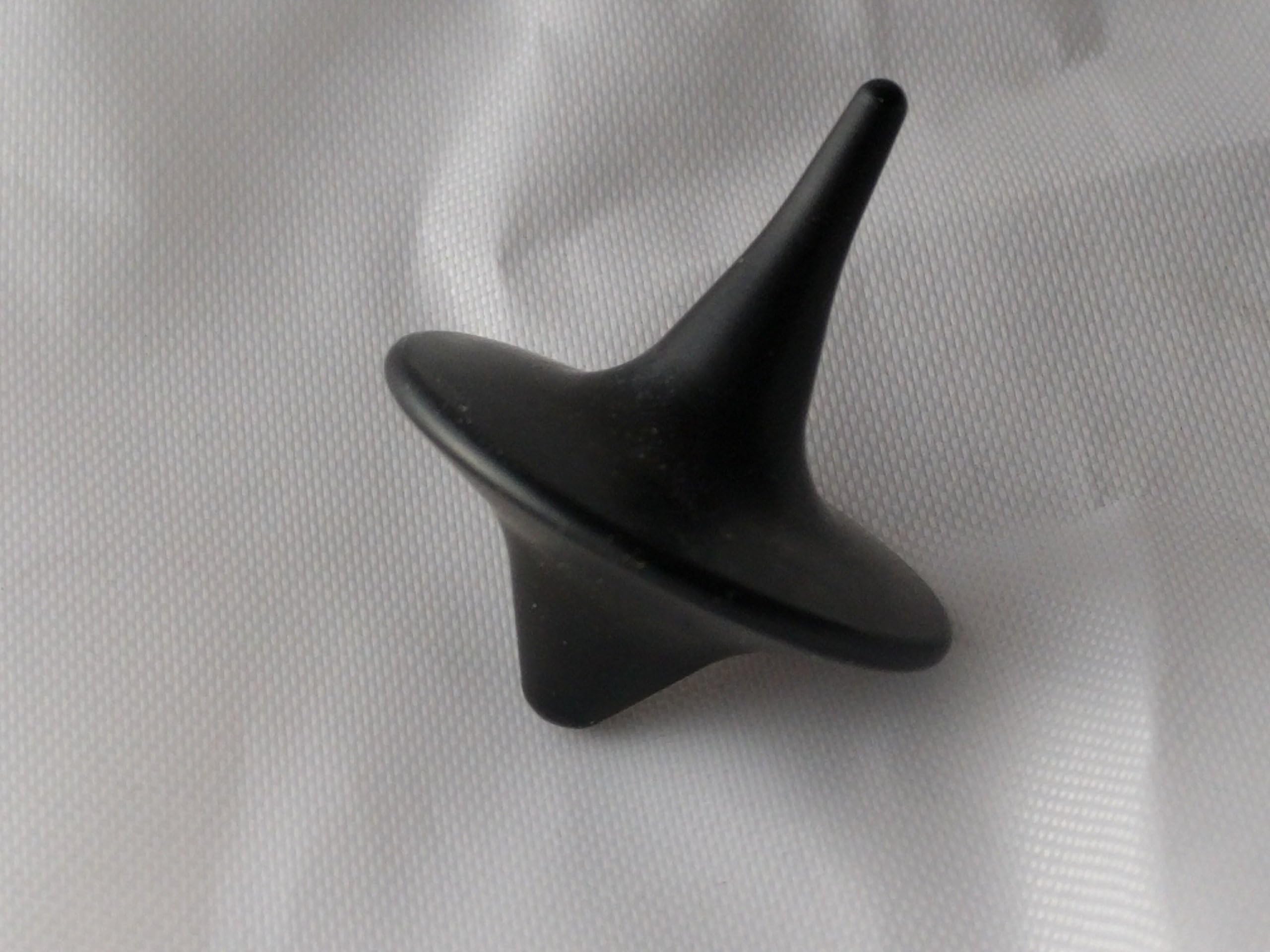 ShadowSpin Dark Precision Machined Spinning Top 303 Stainless Steel