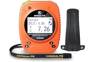 Shot Timer for Shooting Competition – Shooting Timer for Firearms with Loud Buzzer, Shot Timer with Belt Clip, Ideal for Prac