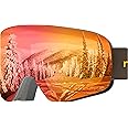 Retrospec Flume Ski Goggles for Men and Women UV Protection