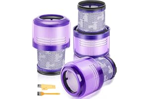 KAULOLADO V11 Animal Filter Replacement Compatible with Dyson V11 Torque Drive V11 Animal V11 Complete V11 Extra V15 Detect Vacuums, Part 970013-02.