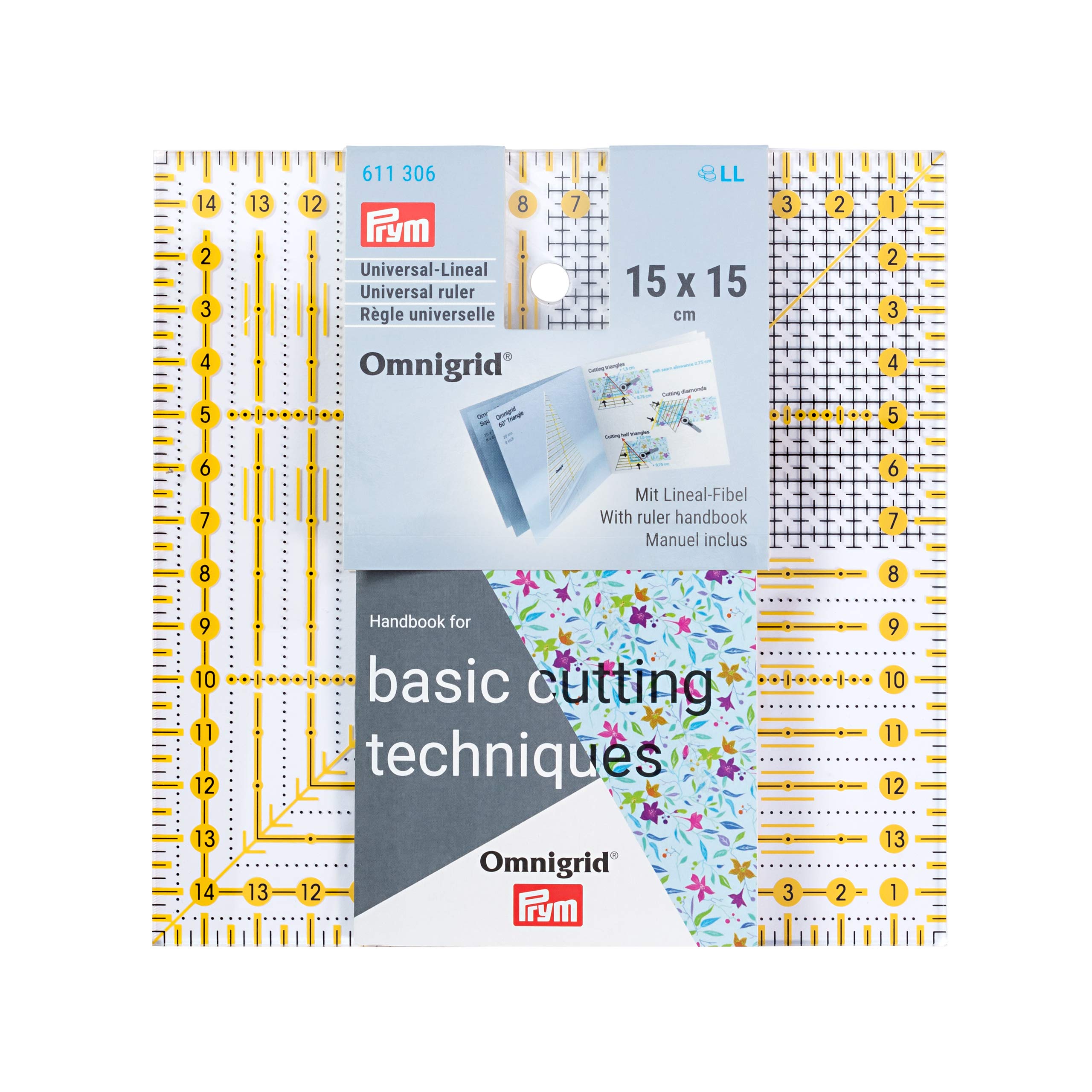 Prym Universal Patchwork Lineal 15 x 15 cm