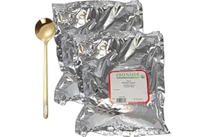 moofin Whole Fennel Seeds Organic, 16 Oz - Aromatic, Nutrient-Rich Spice For Culinary Use, Versatile Flavor Enhancer, Usda Certified, Bundle With Moofin Golden Spoon (Pack of 2)