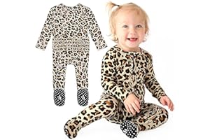 Posh Peanut Baby Girl Sleepers - Viscose from Bamboo Baby Pajamas & 2 Way Zipper Sleepers - Ruffled Baby Clothes for Girls