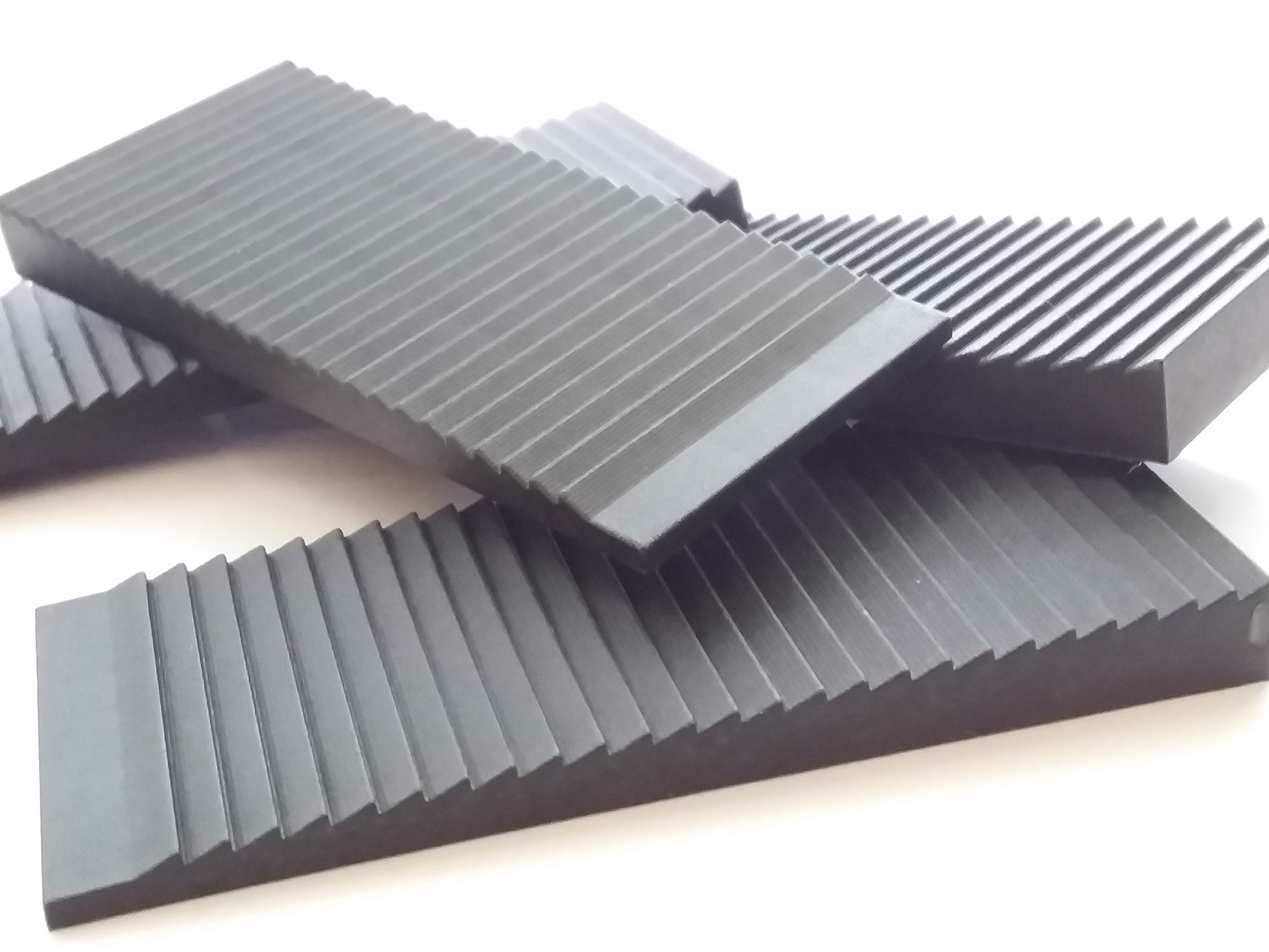 ShieldUp - Plastic Furniture Shims/Door Stoppers/Table Levelers Pack of 12