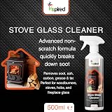Inspired Stove Glass Cleaner 500ml - Removes Soot, Grease & Tar view 3