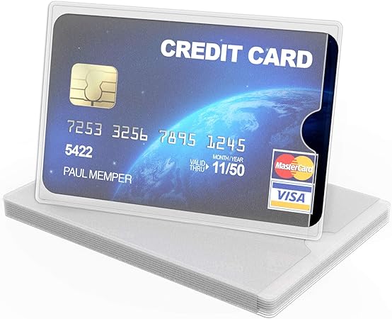 Amazon Kwmobile 10x クレジット カードケース 保護カバー カード入れ クレカ 銀行カード 交通系icカード 保険証 Tpu シリコン製 プロテクター セット カードファイル 文房具 オフィス用品