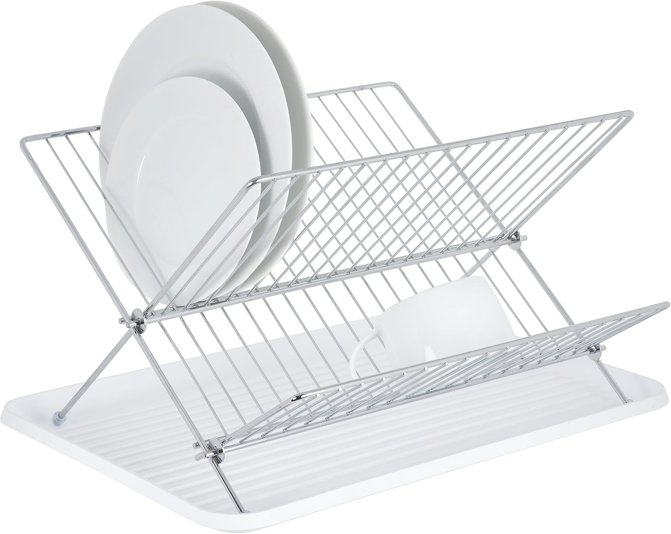 Dish Drying Rack by Homiso™ | with Drip Tray | COLLAPSIBLE