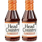 Head Country Bar-B-Q Sauce, Apple Habanero Flavor, 20oz (pack of 2)