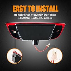 Cxdar Third 3rd Brake Light LED for 2002-2007 Jeep