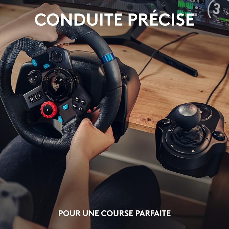 G29 SE Driving Force Wheel & Shifter pour Playstation & PC- Noir