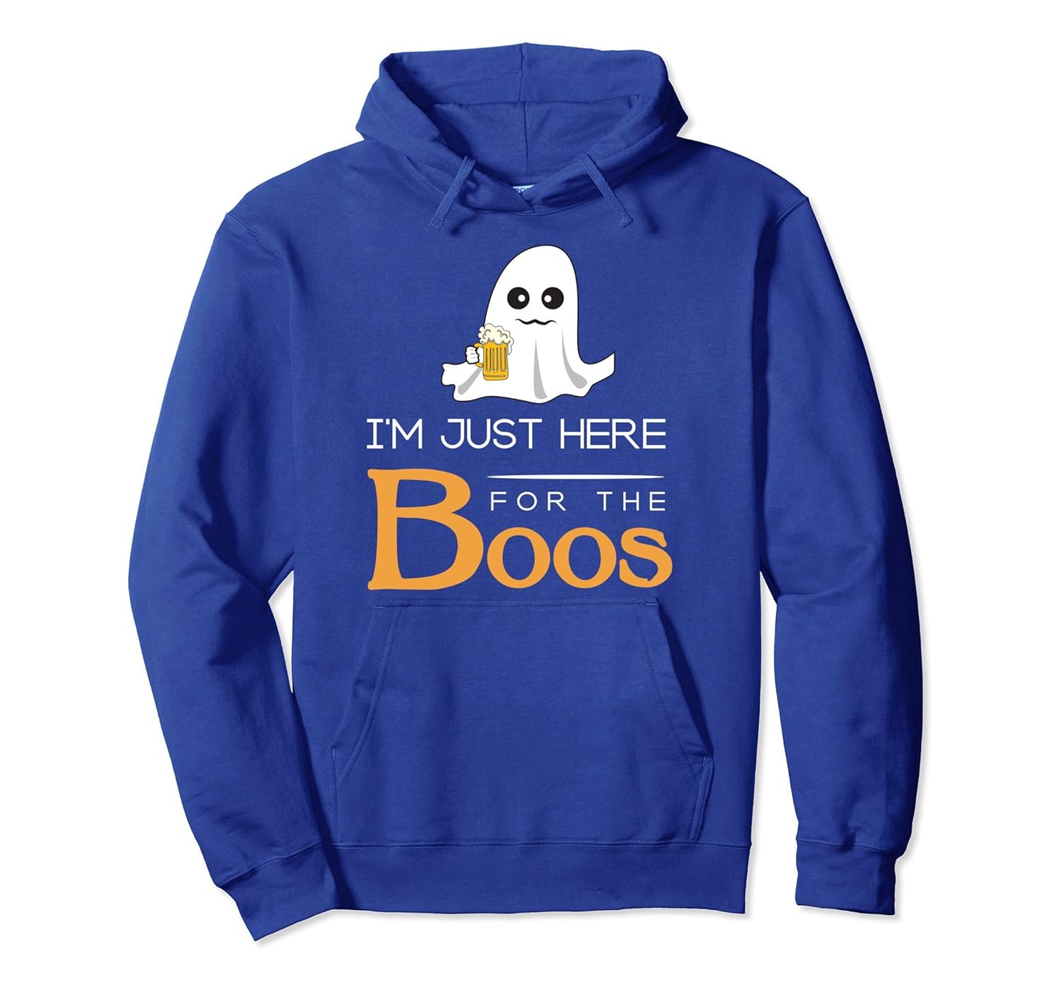 Im Just Here For The Boos Hoodie Funny Halloween-ANZ