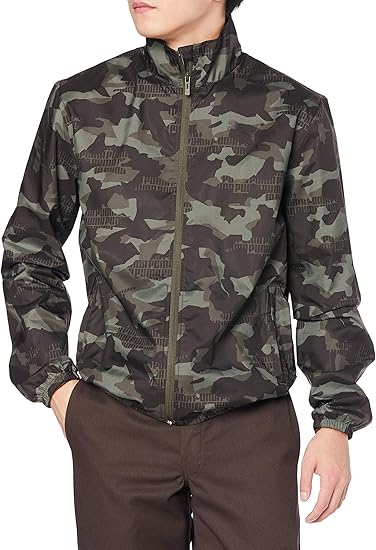 Amazon プーマ Ess Aop ウィンドブレーカー メンズ コート ジャケット 通販