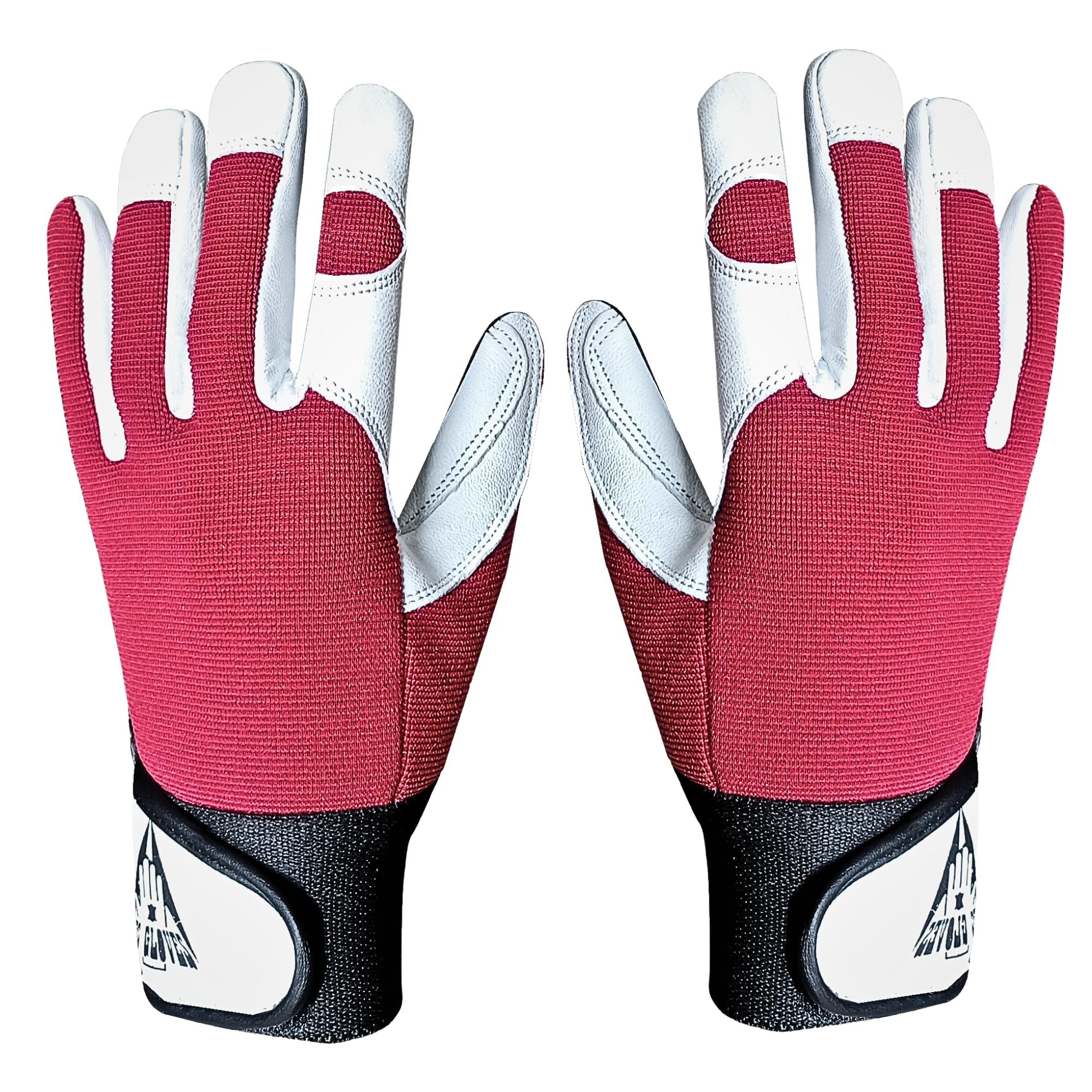 ITC Red Gardening Gloves for Women | Screen Touch Fingers | Garden Gloves Thorn Proof | Breathable and Durable Garden Gloves Women