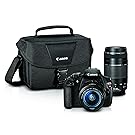 Canon EOS Rebel T5 Digital SLR Camera with EF-S 18-55mm IS II + EF 75-300mm f/4-5.6 III Bundle