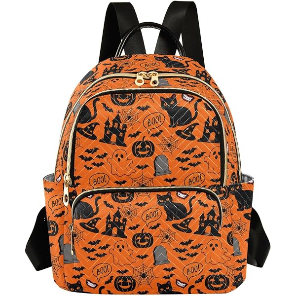Amazon.com: Sletend Gothic Skulls Flowers Mini Backpack  display picture 1