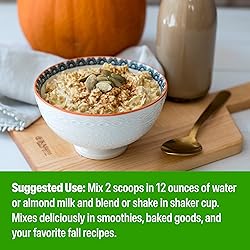 Orgain Organic Vegan Protein Powder, Pumpkin Spice