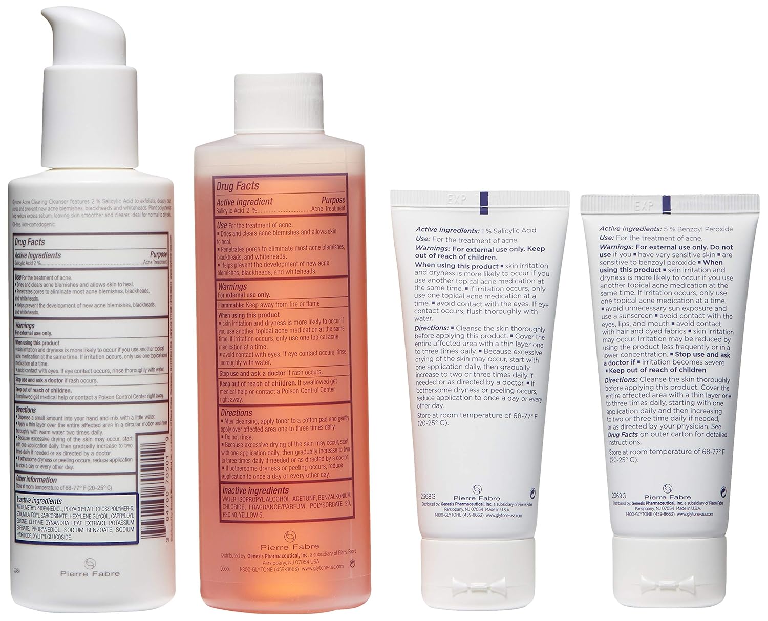 Amazon Com Glytone Acne Treatment System Luxury Beauty