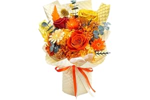 QOEAZY Mothers Day Gifts, Flowers for Delivery, Preserved Flowers Bouquet, Birthday Gifts for Women Mom Grandma Wife Girlfriend Her