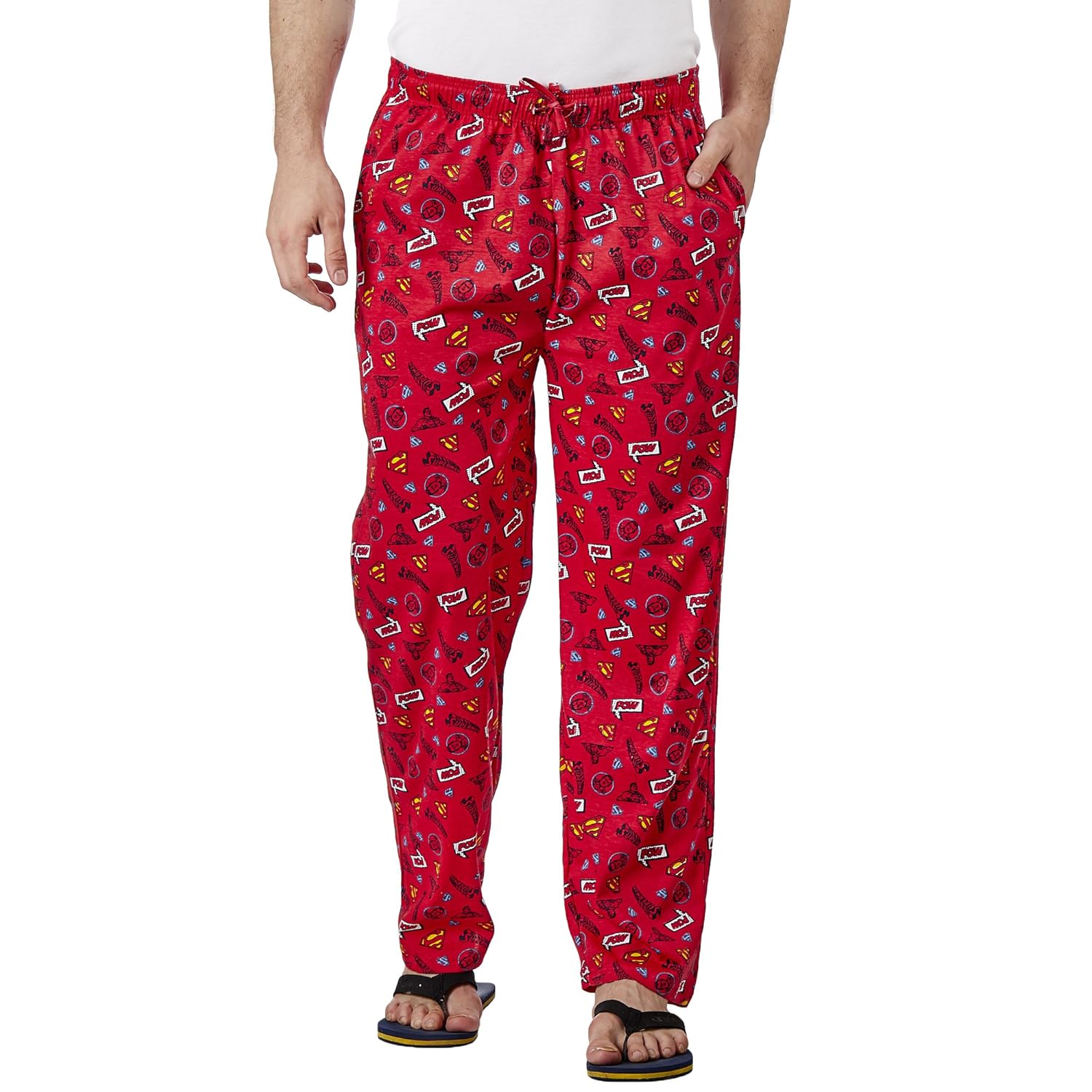 superman track pants