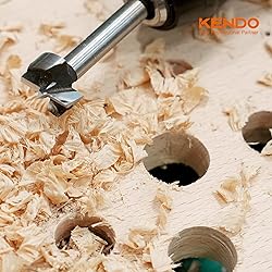 KENDO 8 Piece Forstner Bit Set, Made of Alloy