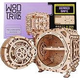 Wood Trick Safe Locker Puzzle Box 3D Wooden Puzzles for Adults to Build | [259 Parts] Combination Lock Puzzle Box - Engineering DIY Wooden Model Kit for Adults to Build