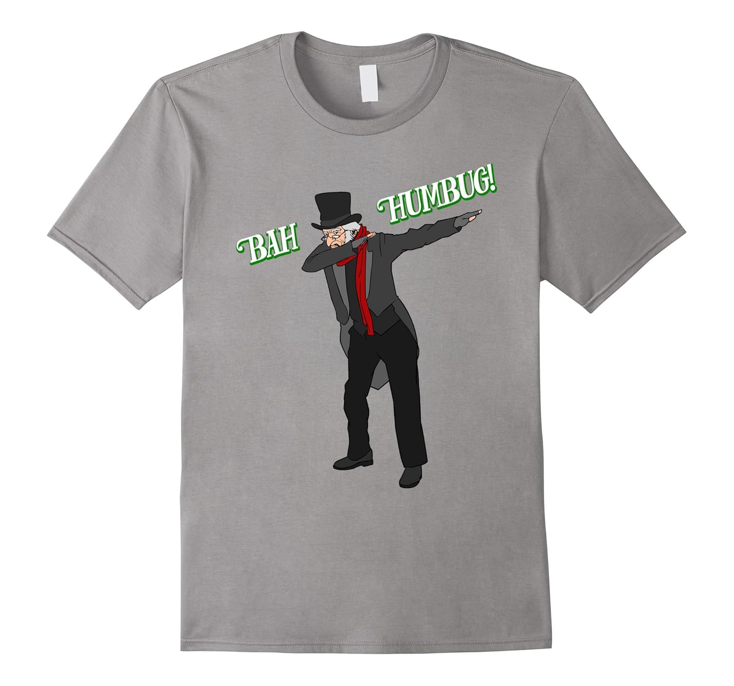 Bah Humbug Dabbing Scrooge T Shirt - A Christmas Carol Shirt-ANZ