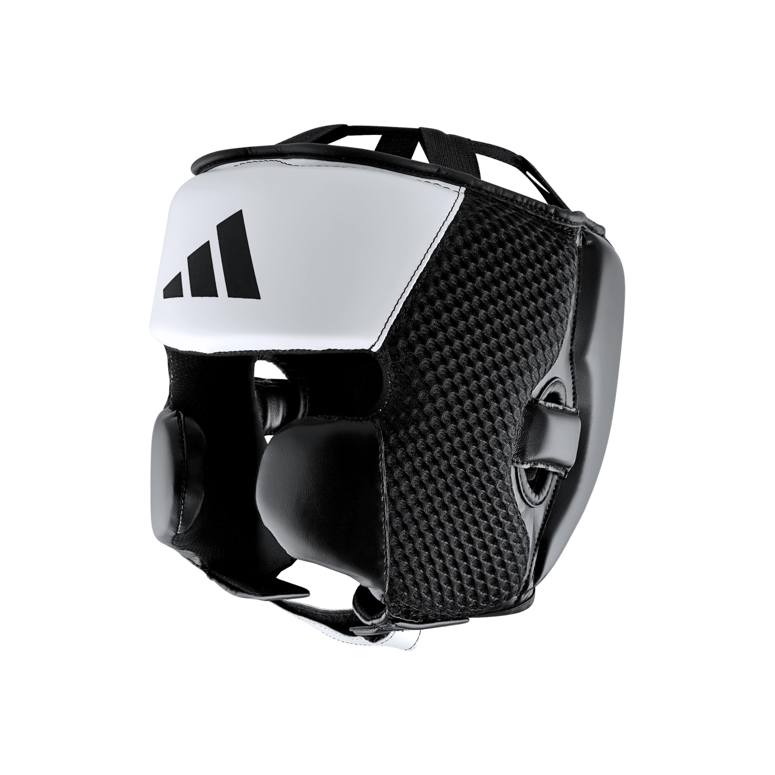 adidas Hybrid 150 Head Guard - CE-Approved Boxing Headguard with Forehead, Ear, and Cheek Protection, Multilayered Foam Padding, Non-Slip Training Gear for Boxing, MMA, & Martial Arts, Small