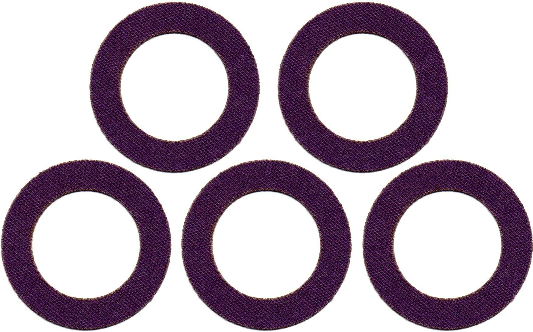 5 round Tapes Sticker patches for Freestyle Libre Sensor (purple)